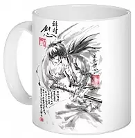 ������ Sumi-e "Rurouni Kenshin" Kenshin Himura