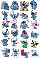 Наклейки Лило и Стич / Lilo & Stitch No.5