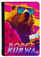 Обложка на паспорт Bober Kurwa