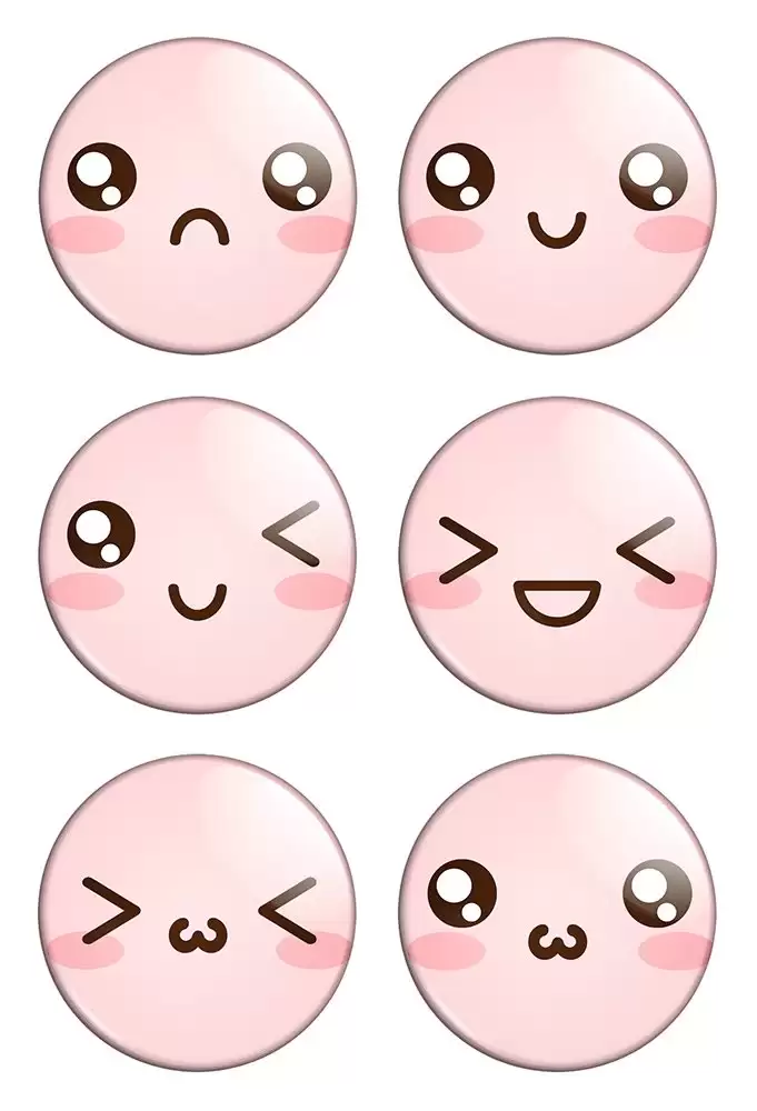 ����� ������� ������� "Kaomoji" No.1