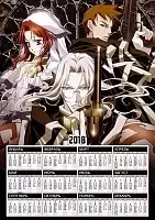 ��������� �������� �3 �� 2025 ��� Trinity Blood Abel Nightroad, Tres Iqus, Esther Blanchett