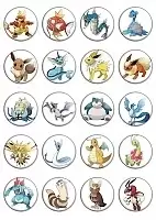 Набор значков Pokemon No.2