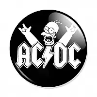 ������ Homer Simpson AC/DC