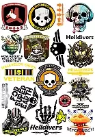 ������� ��������� ������ ������� / Helldivers 2 Logo