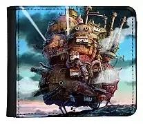 Кошелек с отделением для мелочи "Howl's Moving Castle" замок Хаула