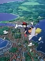 ������ �������� Kiki's Delivery Service Jiji and Kiki