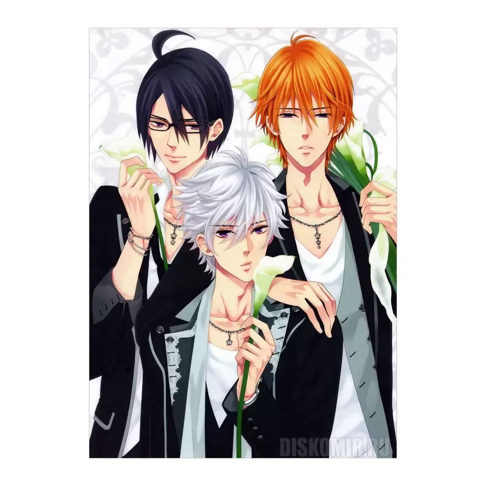 ���������� ������� ������ �������� "Brothers Conflict" Azusa, Tsubaki � Natsume Asahina �� ����� � ����� �������� ������� / Brothers Conflict