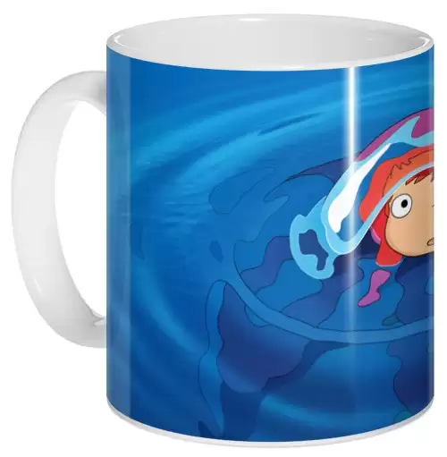 ���������� ������� ������������ ������ �� ����� ����� ����� �� ����� / Gake no ue no Ponyo / Ponyo on the Cliff by the Sea