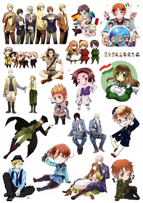 �������� Axis Powers: Hetalia No.6