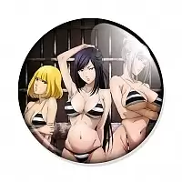  Kangoku Gakuen Hana, Meiko and Mari in bathing suits