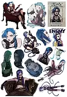 Наклейки Arcane Jinx / Powder