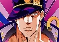 Плакат бумажный с артом из аниме JoJo no Kimyou na Bouken