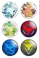 Набор больших значков "Pokemon" No.1