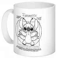 Кружка Lilo & Stitch - Vitruvian Stitch