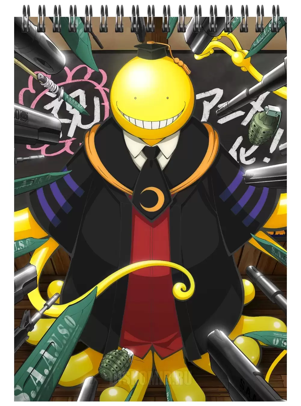 �������� ��� ��������� A5 Assassination Classroom - Koro-sensei