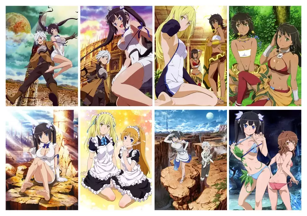 ���������� ������� ������� ��������� Danmachi No.2 �� ����� � ����� � ���������� � ����� ��� ��������� ����� / Danmachi / Is It Wrong to Try to Pick Up Girls in a Dungeon? / Dungeon ni Deai wo Motomeru no wa Machigatteiru Darou ka / �����, � ������� ���� � ����������?
