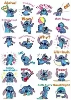 Наклейки Lilo & Stitch No.1