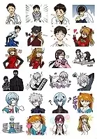 Наклейки Neon Genesis Evangelion No.2