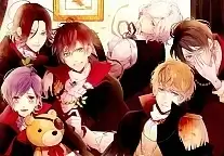 Плакат бумажный на стену Diabolik Lovers
