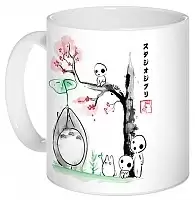 ������ Sumi-e Mononoke Hime � Totoro - Growing trees