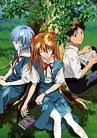 Плакат бумажный по аниме Evangelion