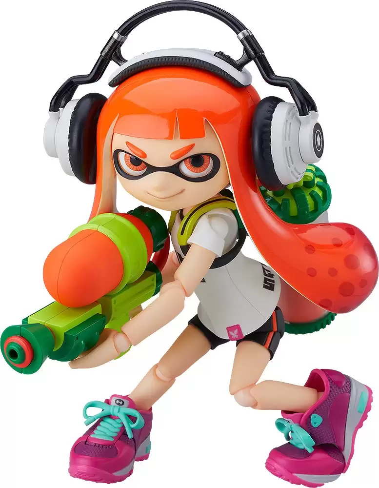 ���������� ������� ������� figma Splatoon Girl �� ����� � ����� ������� / Splatoon
