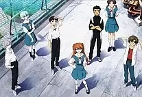 Плакат бумажный Evangelion all characters