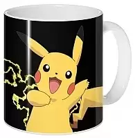 Кружка Pokemon черная с желтым рисунком