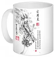 ������ Sumi-e "Your Lie in April" Kaori Miyazono