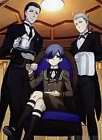 ������ �������� Kuroshitsuji: Book of the Atlantic Ciel Phantomhive, Sebastian Michaelis, Snake