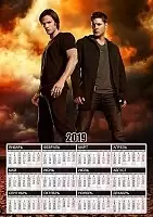 ��������� �������� �3 �� 2025 ��� Supernatural Dean and Sam Winchester