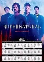 ��������� �������� �3 �� 2025 ��� Supernatural Dean, Sam, Castiel, Crowley