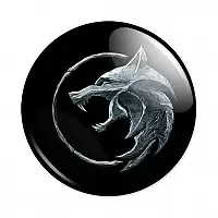  The Witcher Wolf Logo
