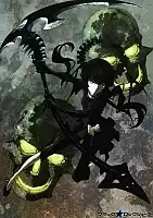 ������ �������� � ����������� Black Rock Shooter