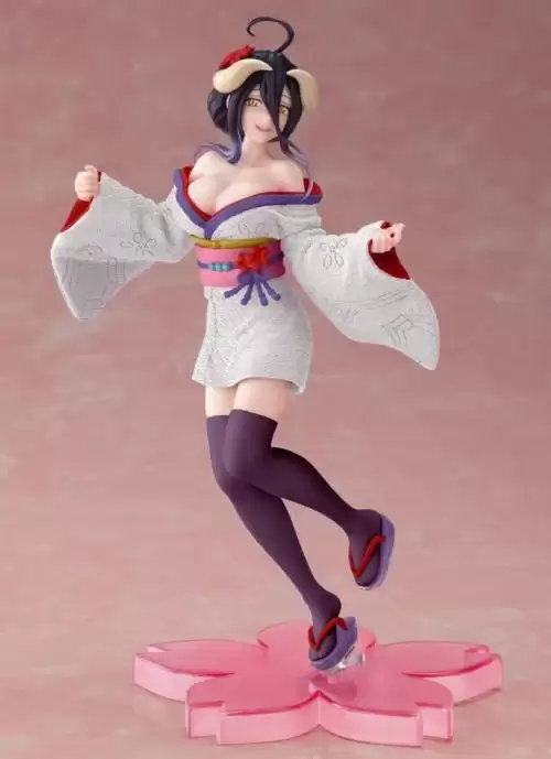 ������� SAV Overlord Albedo Figure Sakura Kimono Ver Renewal Coreful Japan