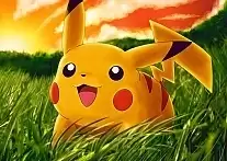 Плакат бумажный Покемоны - Pikachu