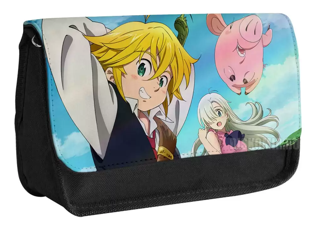 ���������� ������� ���������� �������� Nanatsu no Taizai - Elizabeth Liones, Hawk � Meliodas �� ����� � ����� ���� �������� ������ / Nanatsu no Taizai / The Seven Deadly Sins