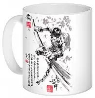  Sumi-e "Gintama" Toushirou Hijikata