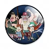 ������ Gravity Falls Pines, Ramirez and Cordroy