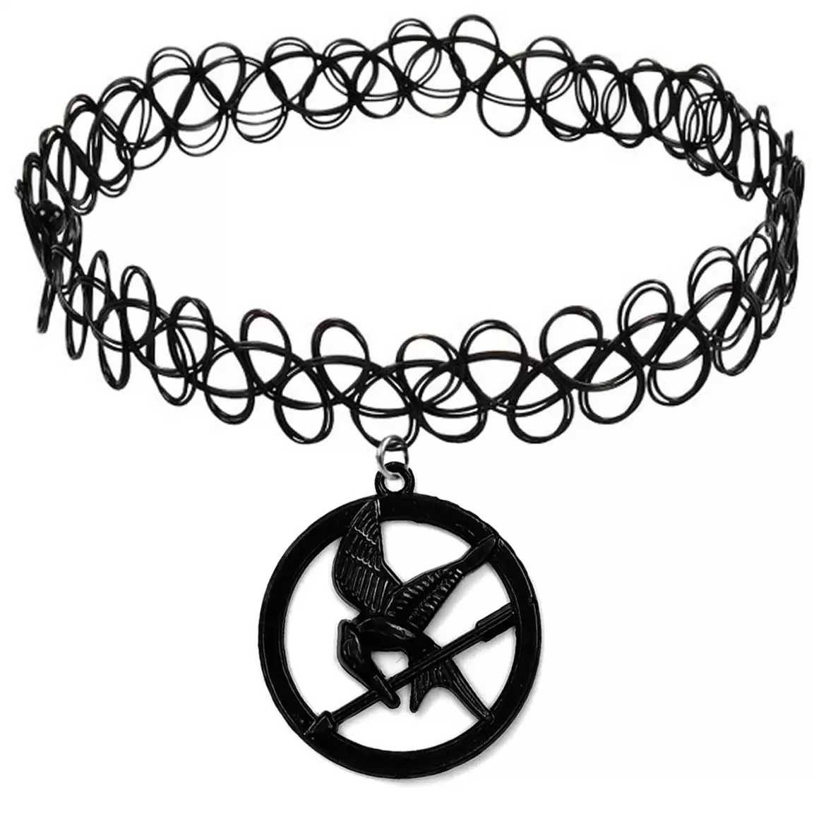 ���������� ������� ����-����� Tattoo Choker ������ � ������� ����� ������������ �� ����� � ����� �������� ����: �����-������������ / The Hunger Games: Mockingjay