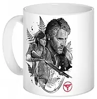 ������ Sumi-e The Last of Us - Joel and Ellie