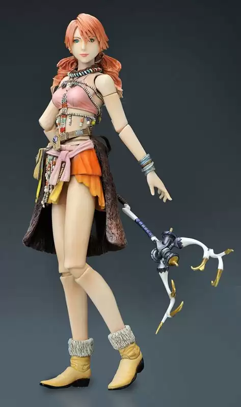 ゲームキャラクター FINAL FANTASY XIII PLAY ARTS KAI Купить Final Fantasy XIII: Vanille Play Arts ~Kai~ Action Figure с