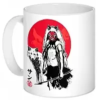 ������ Sumi-e Mononoke Hime - Wolf Girl