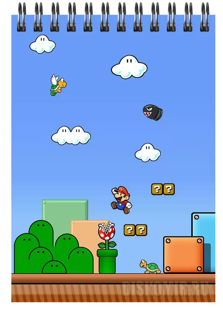 ���������� ������� ������� � ������ A6 Super Mario �� ����� � ����� ����� ����� / Mario / ����� / Super Mario Bros