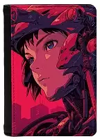Обложка на паспорт Cyber Girl