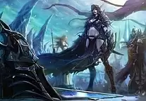 Плакат бумажный World of Warcraft Sylvanas Windrunner