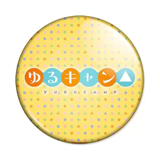 ���������� ������� ������ Yurucamp Logo �� ����� � ����� ������ �� ������ ������� / Yuru Camp / Yurucamp / Yurukyan / Laid-Back Camp