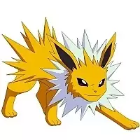 Значок деревянный Pokemon - Jolteon