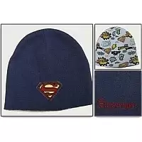 ����� Beanie: Superman - Blue w/ Emblem (Reversable)