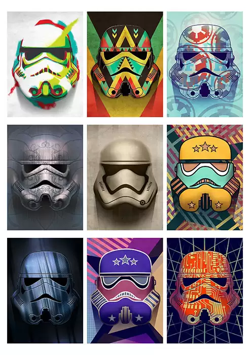 ������� Masked Stormtroopers No.3